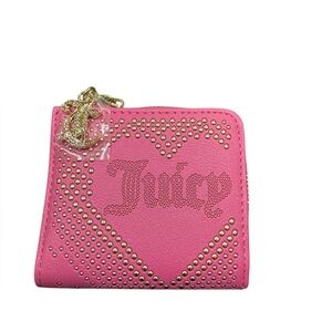 Juicy Couture Lovely Day Bifold With Pullout Card Case Y2K Barbie Core Bratz new